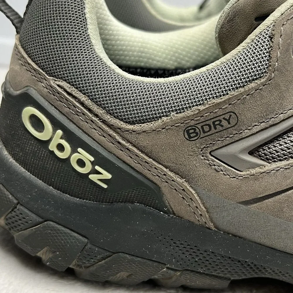Oboz Womens Sawtooth X Low Cordura Fabric Gray Size 9.5 Hiking BDry Comfort